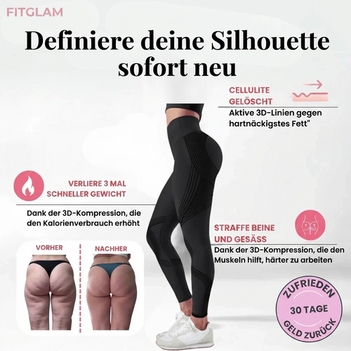 FitGlam™ 3D Leggings – Definieren Sie Ihre Silhouette sofort neu